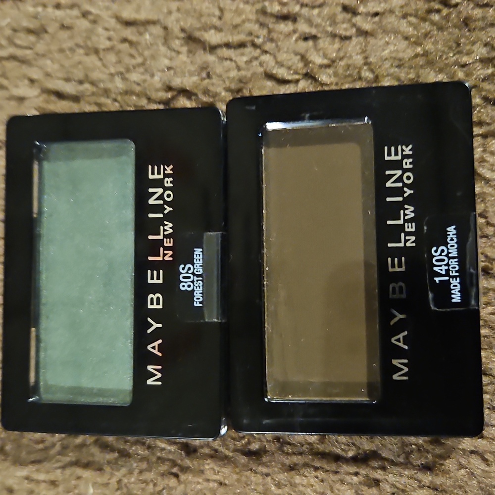 Maybelline Eyeshadow Duo - Forest Green and Mocha